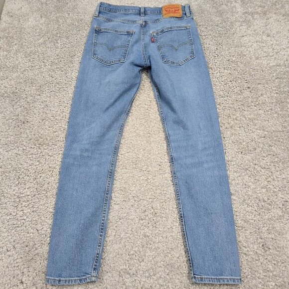 Levi’s 512 Jeans Men 31×32 (Fits 29×29.5) Blue Slim Tapered Fit Light Wash Denim - Picture 7 of 13